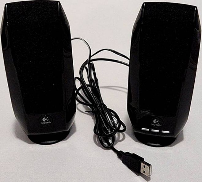 Logitech (S-150) Digital USB Black Computer / Laptop Speakers (S-00038)