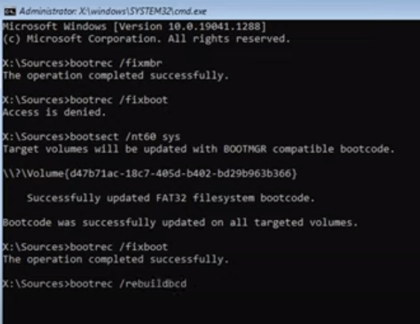 Fix Recovery Your PC needs to be Required File: \Windows\System32\ winload.efi